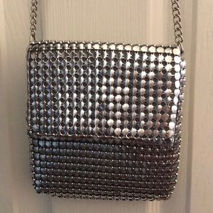Jazzy silver purse